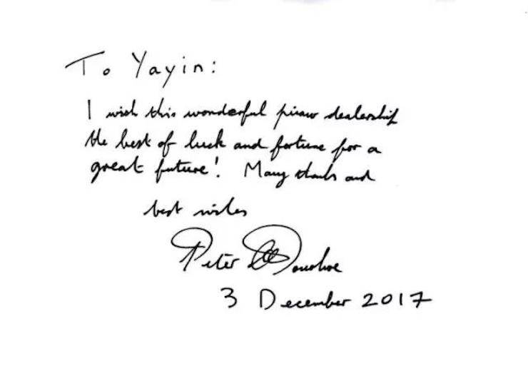 【回顾】UG环球海外艺术家Peter Donohoe成都雅音大师班讲座活动圆满落幕！