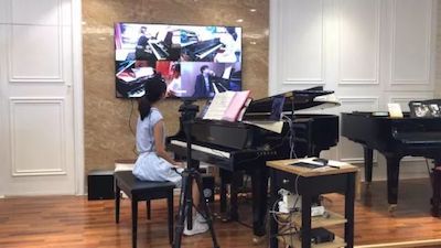 UG环球特邀艺术家浙江音乐学院钢琴系丁阳博士Hybrid远程教育大师班+音乐会圆满成功