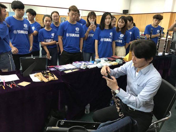 艺术家XUG环球 | UG环球艺术家桥本真介参加2018中国?延吉国际单簧管艺术节