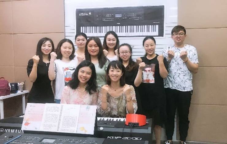 UG环球星教室师资培训顺利举行 ——致力于不断向全国各地输送键盘集体课课程人才