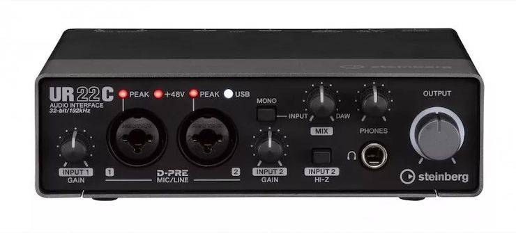 升级 USB-C 和 32/192：Steinberg 发布 UR22C、UR44C 和 UR816C 音频接口